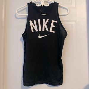 Nike Black athletic tank